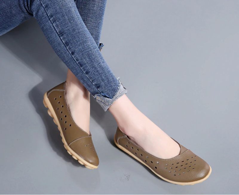 Lisa Dam Loafer Skor - Gul