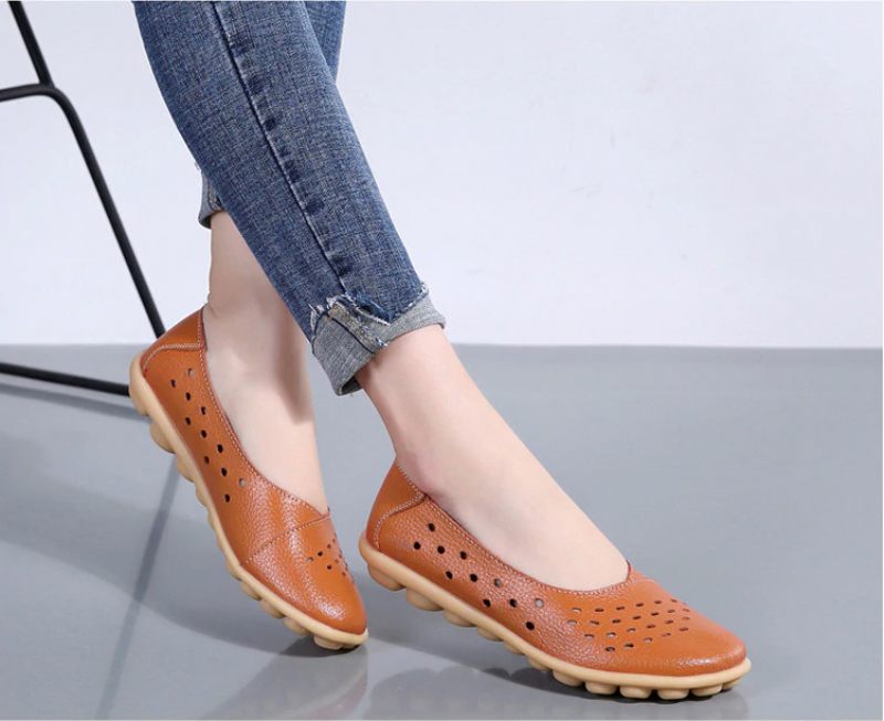 Lisa Dam Loafer Skor - Gul