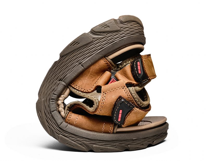 Lisandro Sandal För Män - Brun