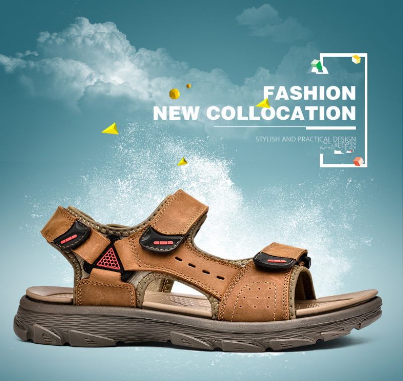 Lisandro Sandal För Män - Brun