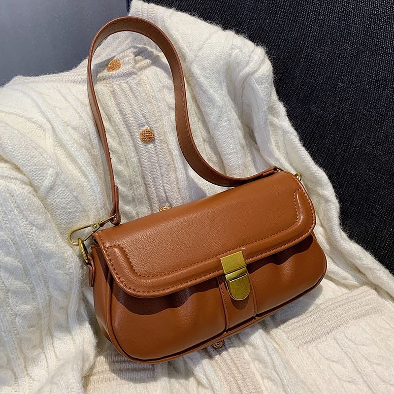 Liza Crossbody-handväska I Lyxläder För Kvinnor - Svart