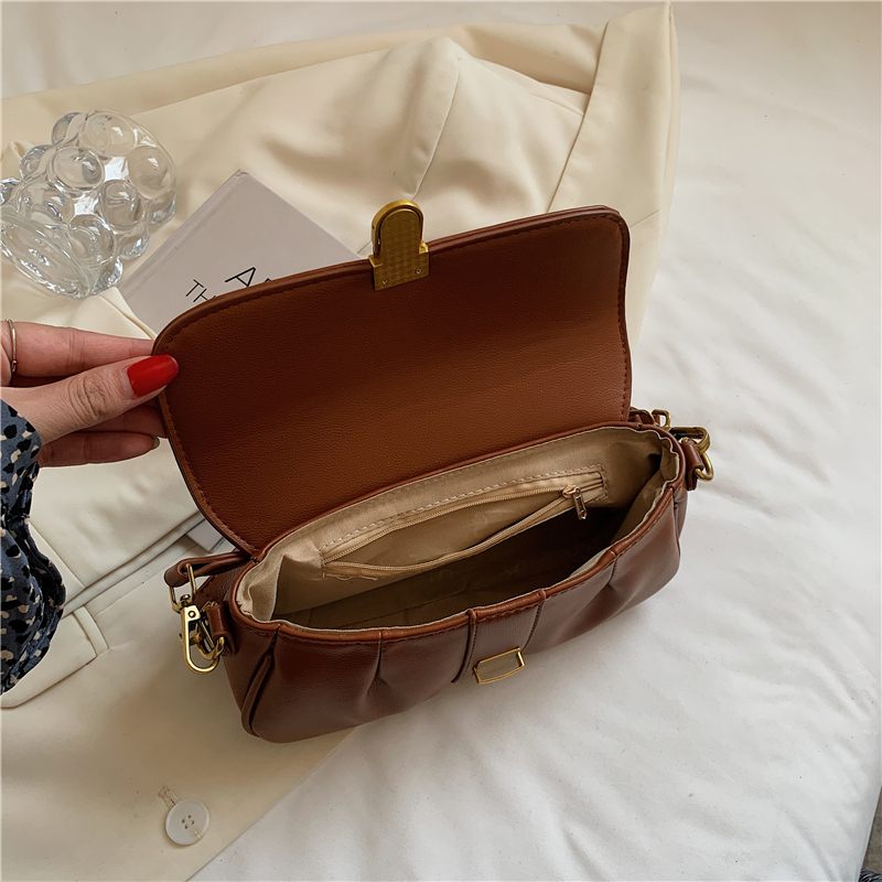 Liza Crossbody-handväska I Lyxläder För Kvinnor - Svart