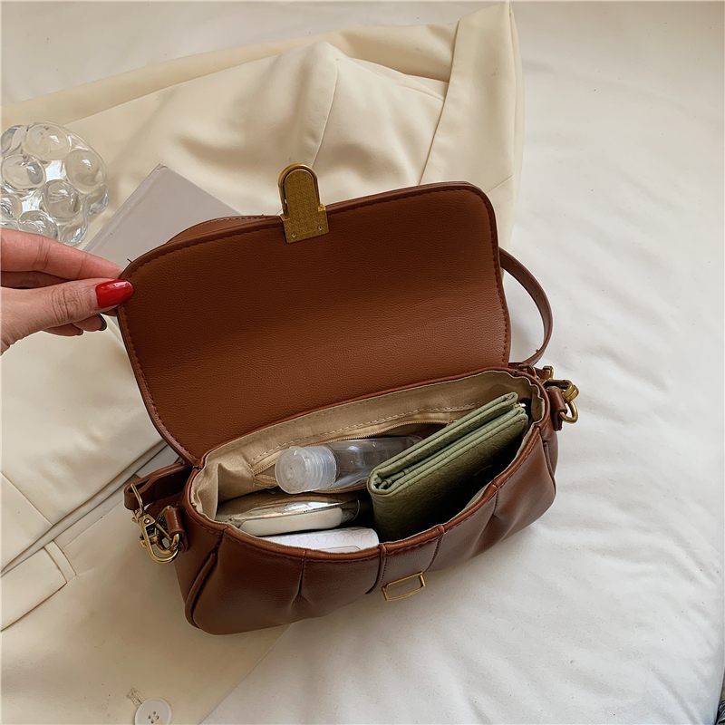 Liza Crossbody-handväska I Lyxläder För Kvinnor - Svart