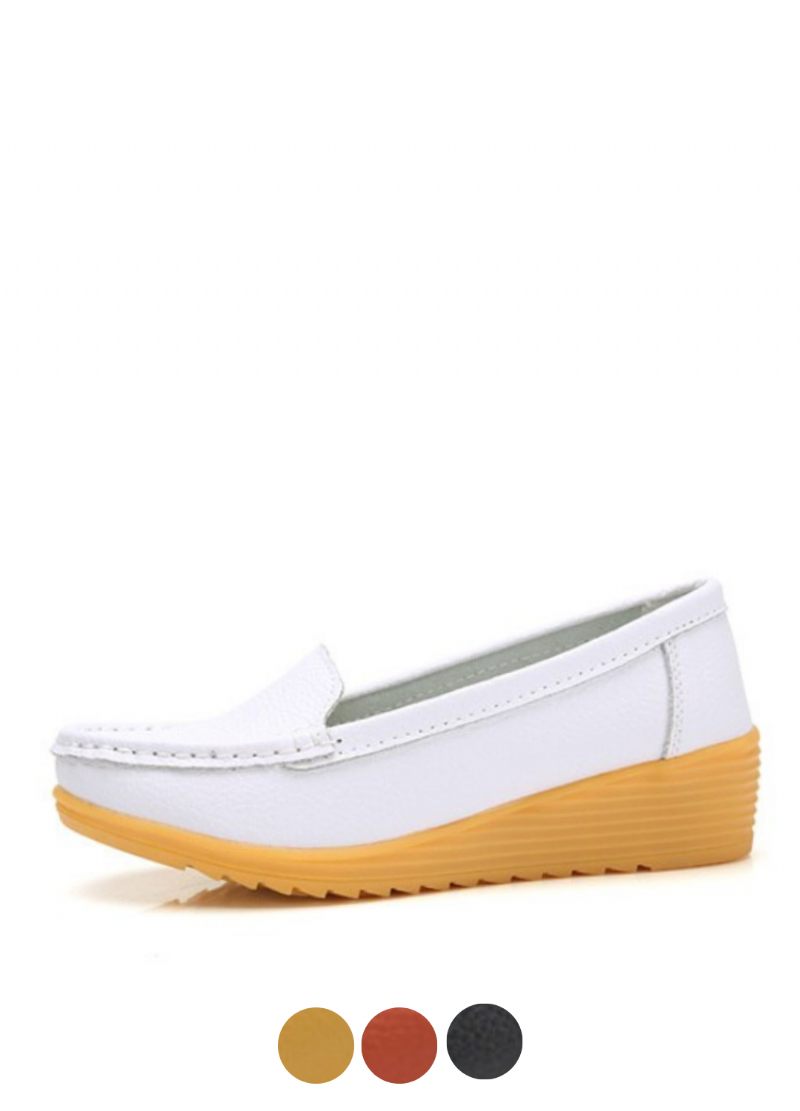Liza Dam Loafer Platform Läderskor