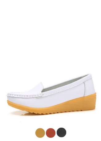 Liza Dam Loafer Platform Läderskor