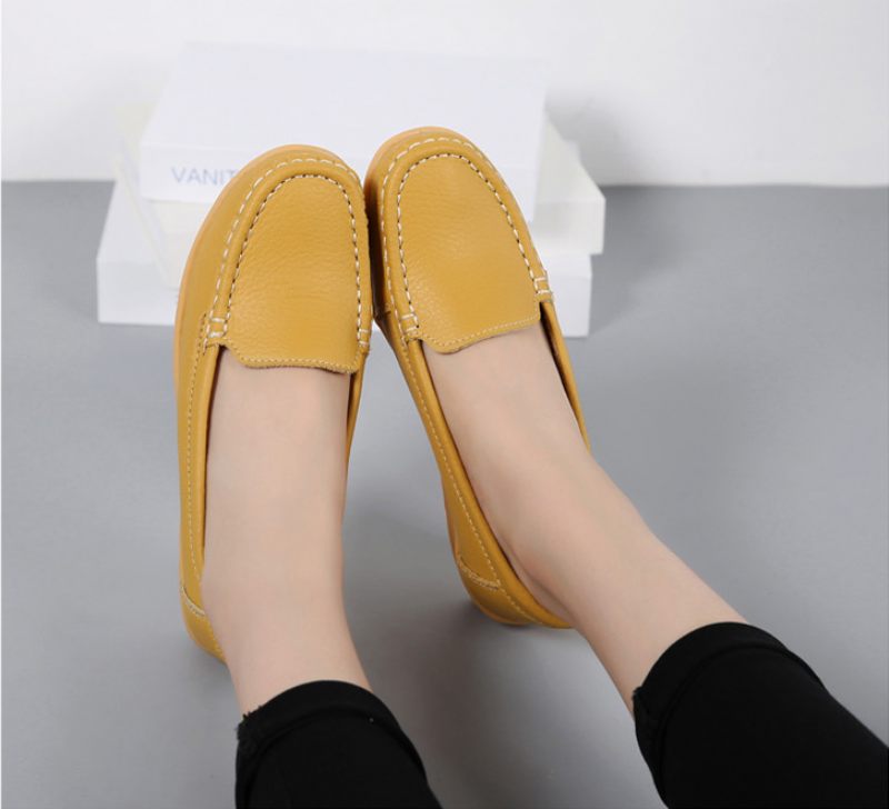 Liza Dam Loafer Platform Svarta Skor - Svart