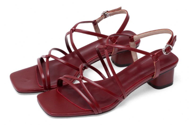Liza Högkvalitativ Sandal Med Mellanklack För Kvinnor - Beige