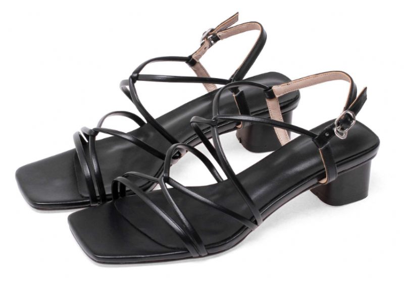 Liza Högkvalitativ Sandal Med Mellanklack För Kvinnor - Beige