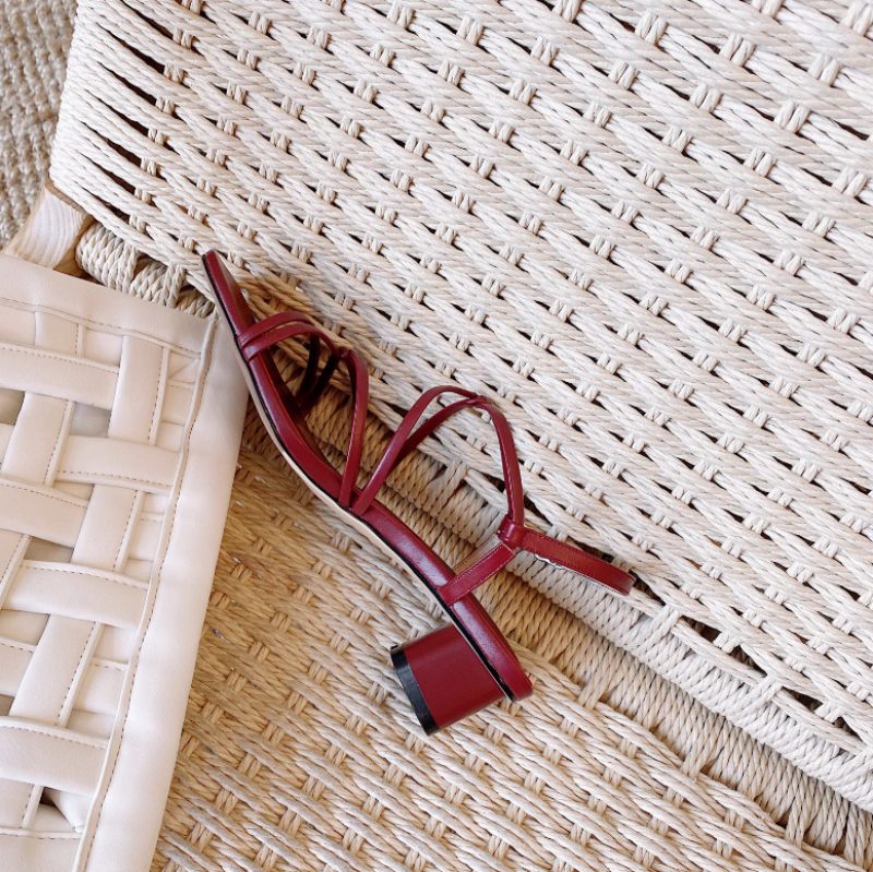 Liza Högkvalitativ Sandal Med Mellanklack För Kvinnor - Beige
