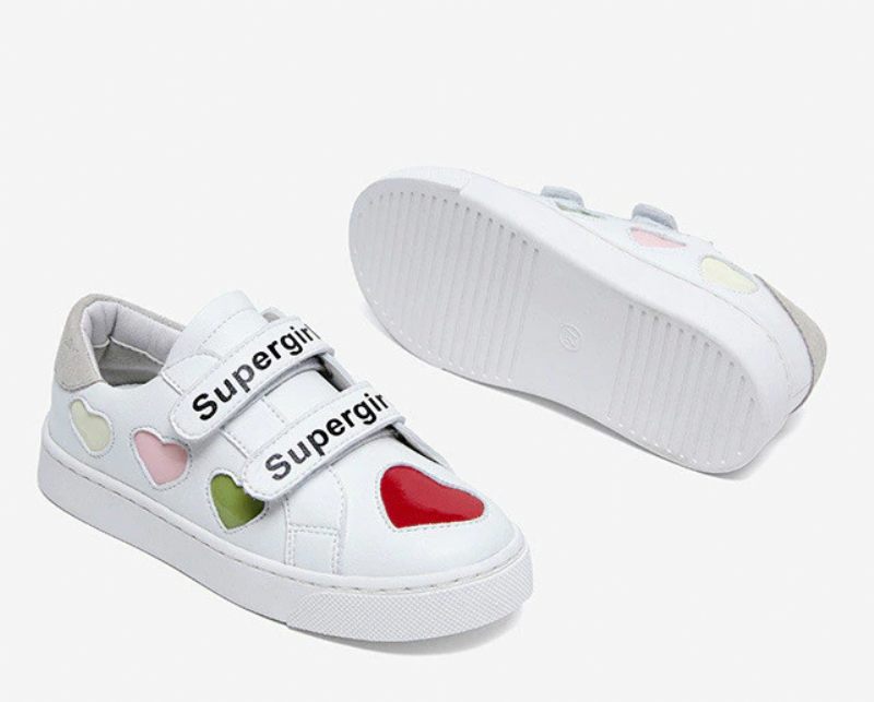 Lizzy Flickor Mode Sneaker - Vit
