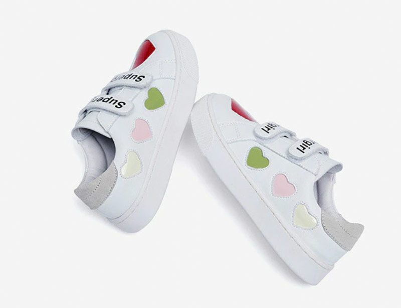Lizzy Flickor Mode Sneaker - Vit