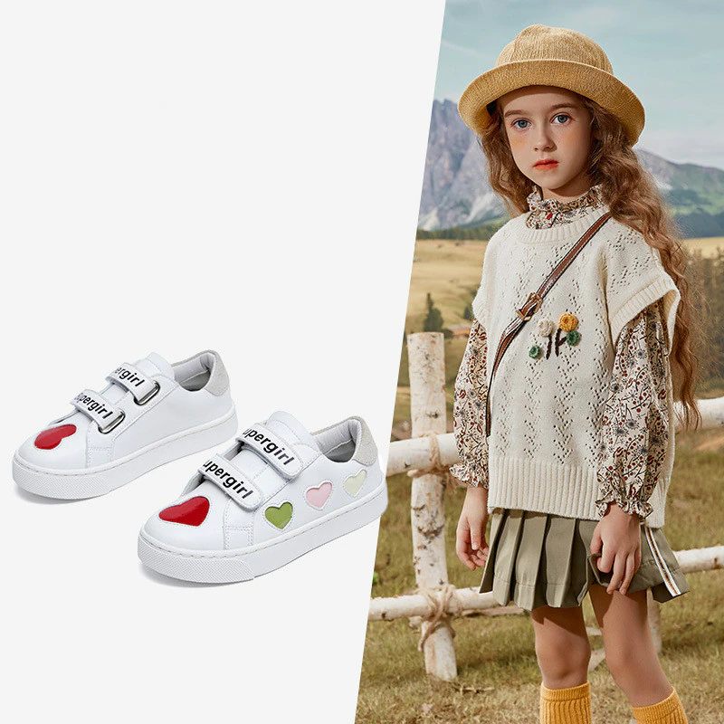 Lizzy Flickor Mode Sneaker - Vit