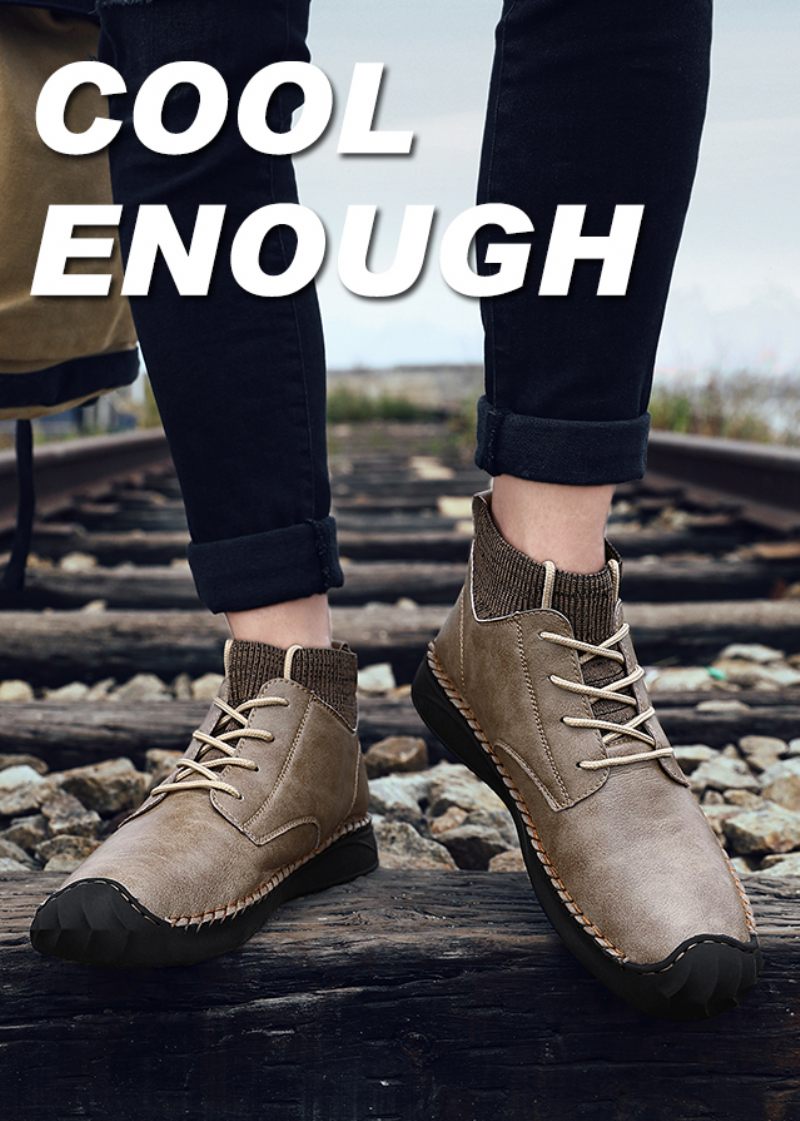 Lmir Casual Boots För Män - Grå