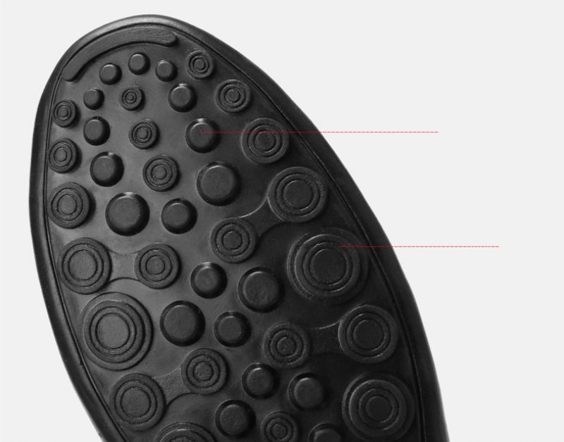 Loaiz Loaferskor För Män - Black Hollow