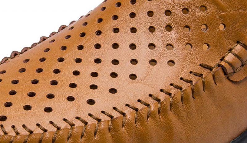 Loaiz Loaferskor För Män - Black Hollow