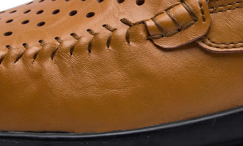 Loaiz Loaferskor För Män - Black Hollow
