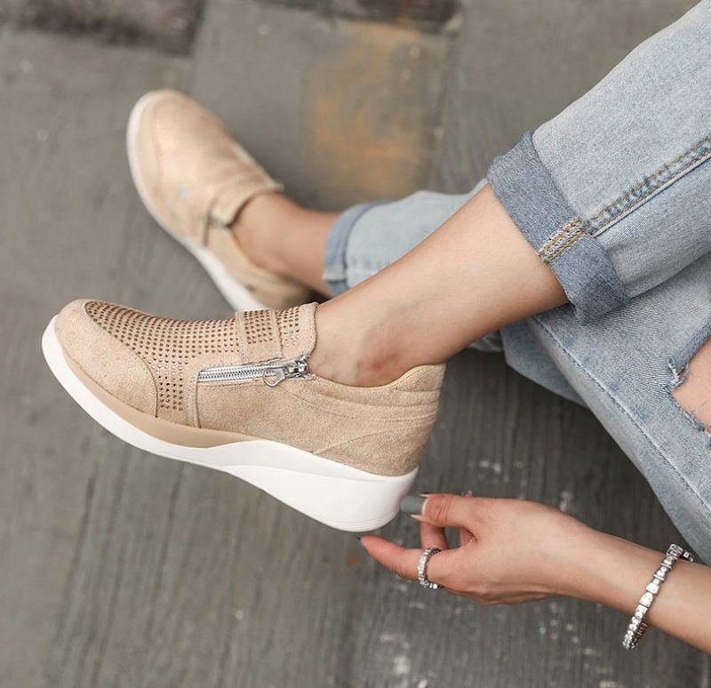 Loanina Dam Loafer Skor - Beige