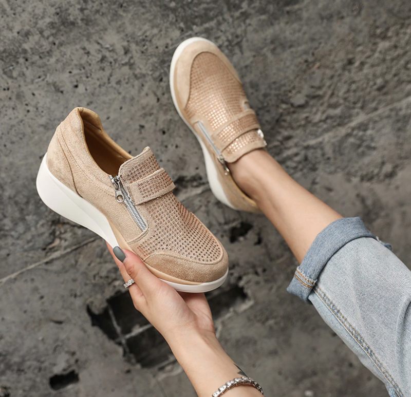 Loanina Dam Loafer Svarta Skor - Svart