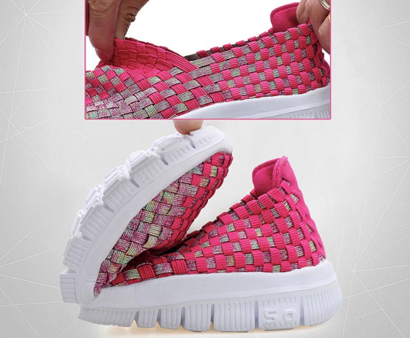 Lobelia Slip-ons-skor För Kvinnor - Lila rosa tröja