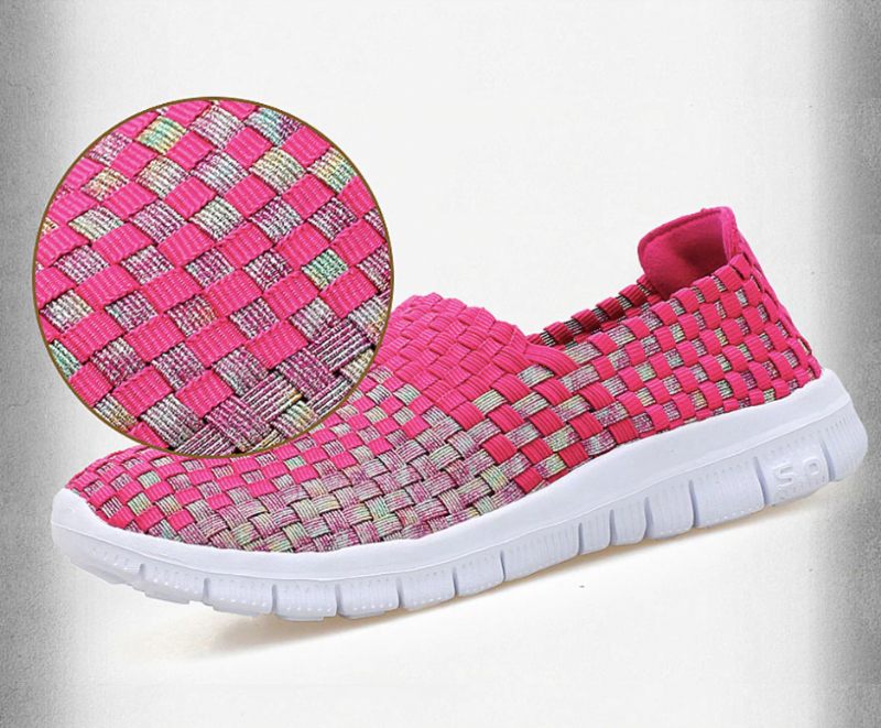 Lobelia Slip-ons-skor För Kvinnor - Lila rosa tröja