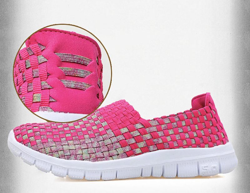 Lobelia Slip-ons-skor För Kvinnor - Lila rosa tröja