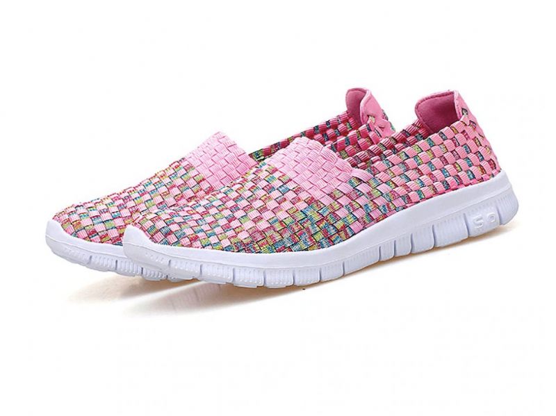 Lobelia Slip-ons-skor För Kvinnor - Lila rosa tröja