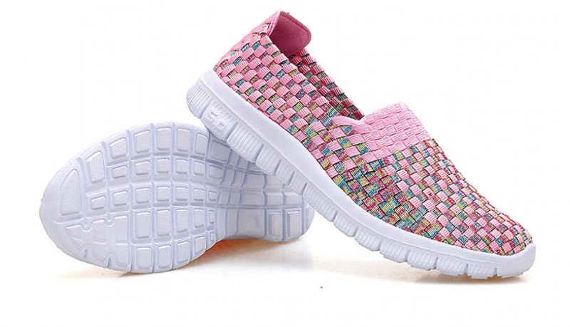 Lobelia Slip-ons-skor För Kvinnor - Lila rosa tröja