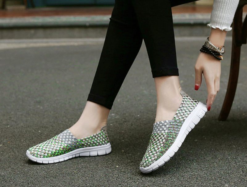 Lobelia Slip-ons-skor För Kvinnor - Lila rosa tröja