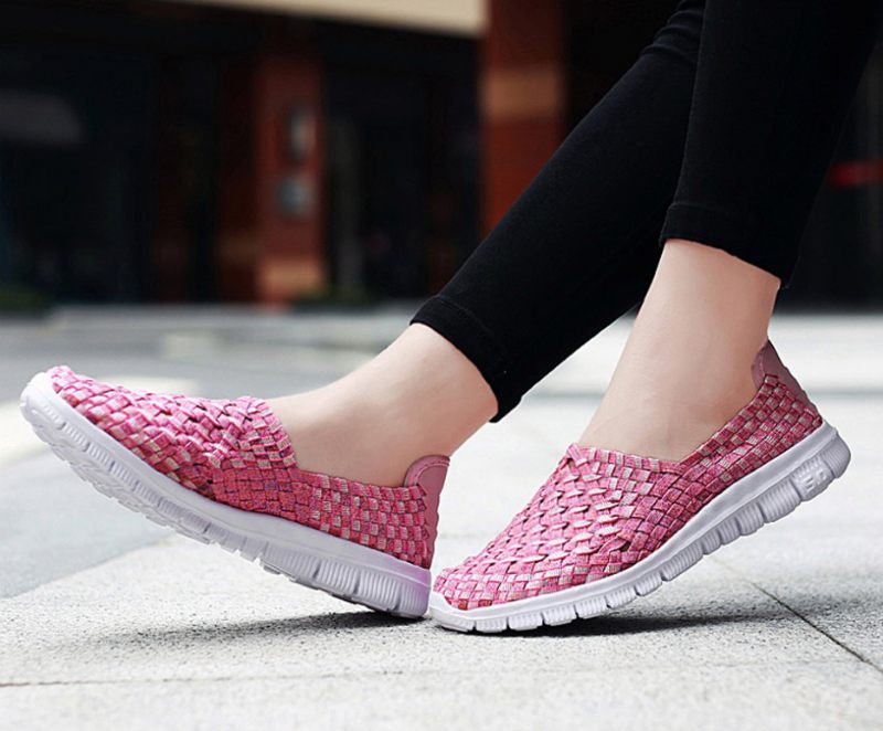 Lobelia Slip-ons-skor För Kvinnor - Lila rosa tröja