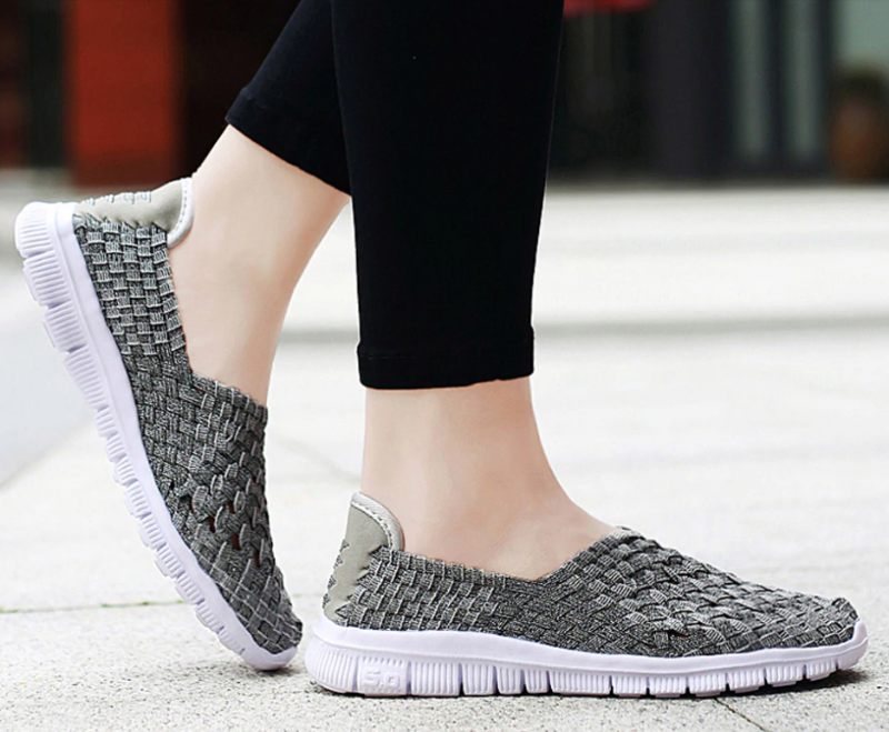 Lobelia Slip-ons-skor För Kvinnor - Lila rosa tröja