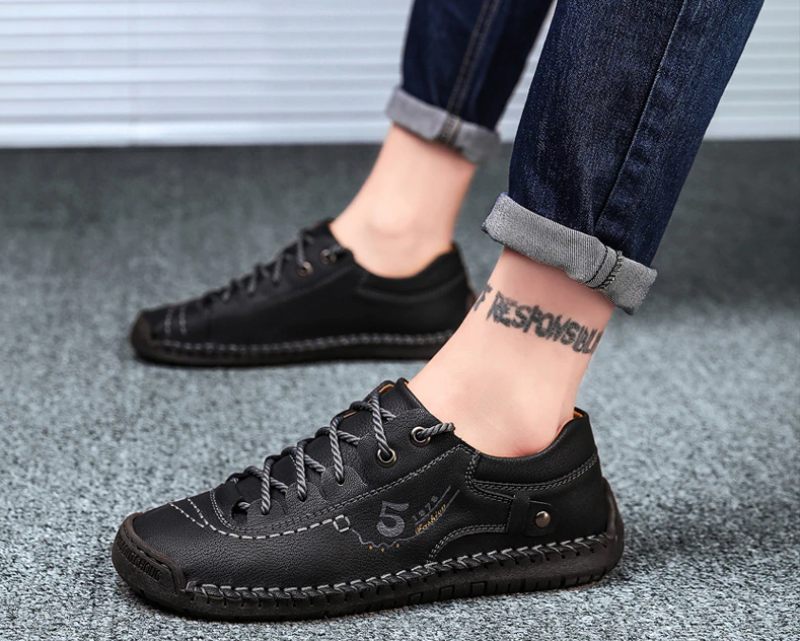Loes Sneaker För Män - Gul