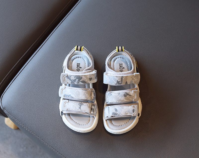 Logan Pojkar Utomhus Sandal - Grå