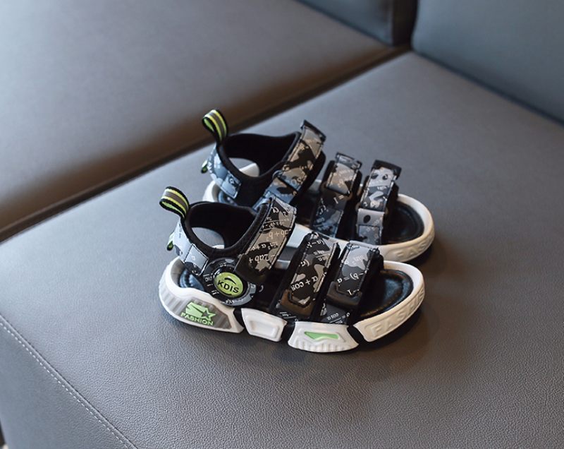 Logan Pojkar Utomhus Sandal - Grå
