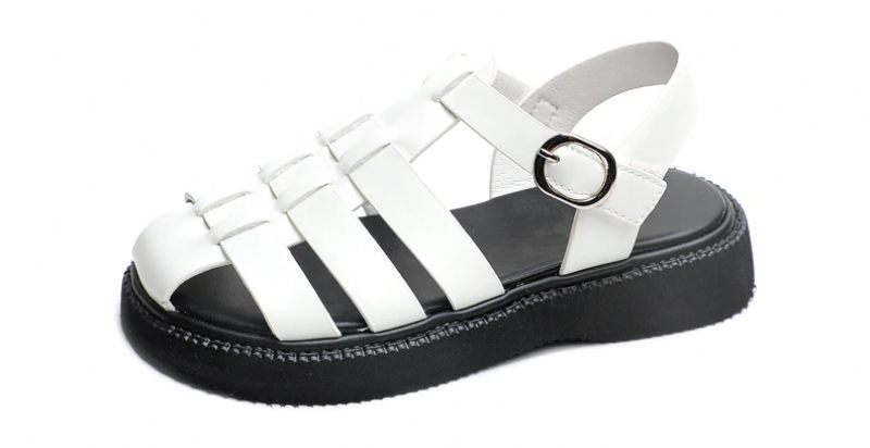 Loglia Unisex Barnsandaler - Vit