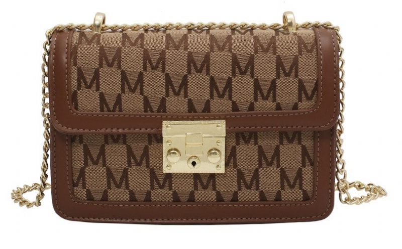 Lolis Small Crossbody-handväska I Läder För Kvinnor - Kaffe