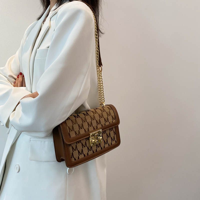 Lolis Small Crossbody-handväska I Läder För Kvinnor - Kaffe