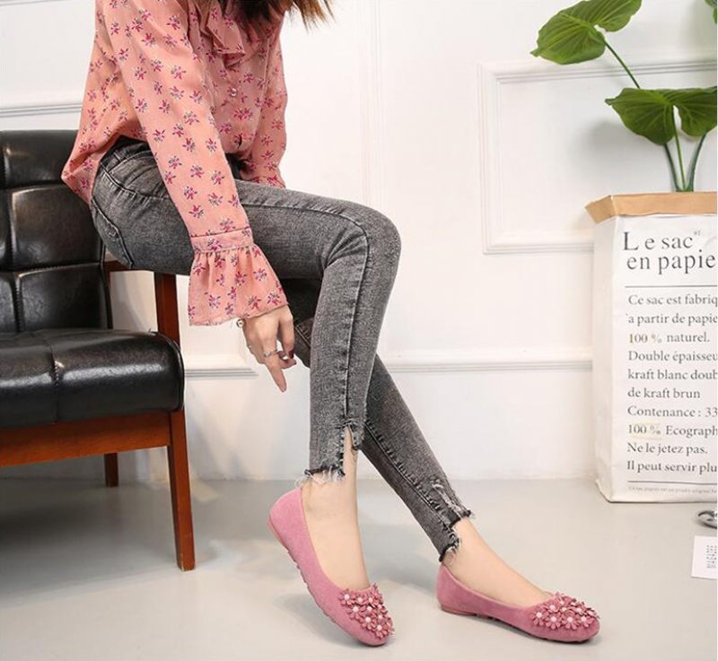 Lolita Platta Skor För Kvinnor - Rosa