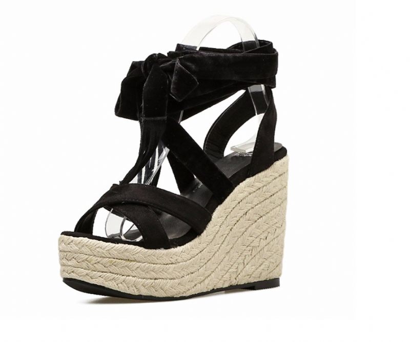 Lombardi Wedges - Svart