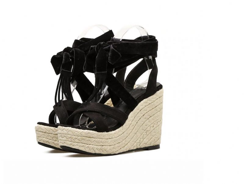 Lombardi Wedges - Svart
