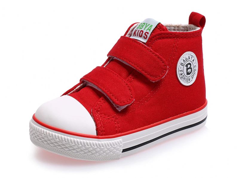 Lonbardi Unisex High Top Sneaker För Barn - Röd