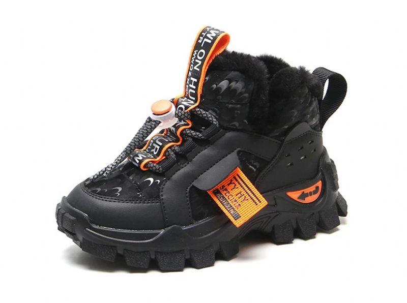 London Unisex Warm Sneaker För Barn - Svart