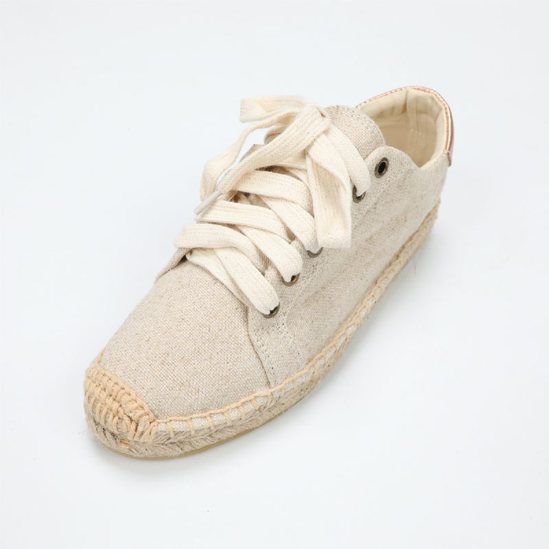 Loreana Hampa Espadriller För Kvinnor - Beige