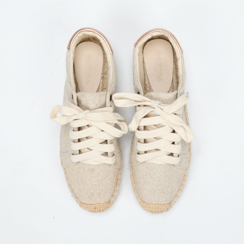 Loreana Hampa Espadriller För Kvinnor - Beige