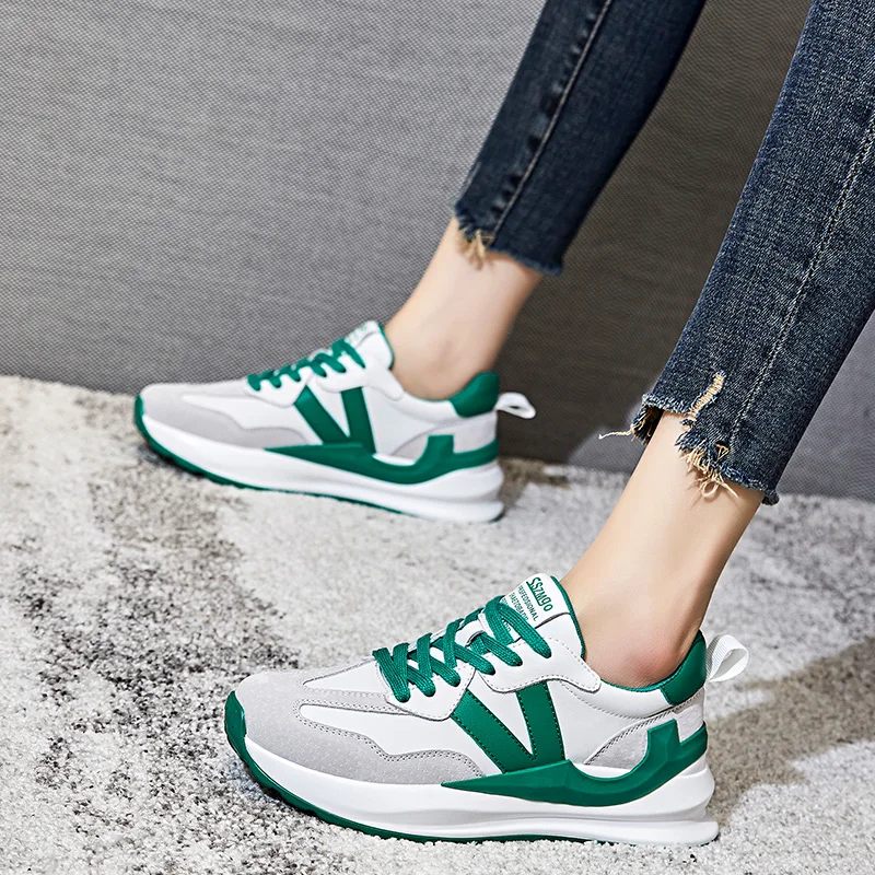 Loren Sneaker För Kvinnor - Grön