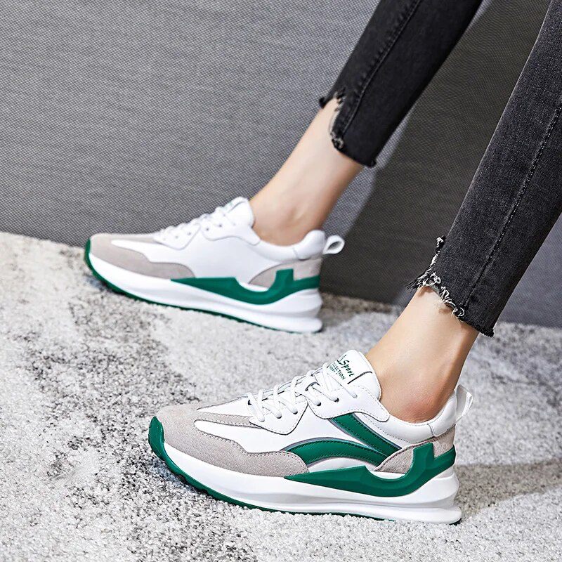 Loren Sneaker För Kvinnor - Grön