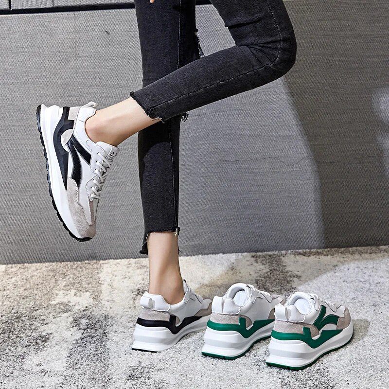 Loren Sneaker För Kvinnor - Grön