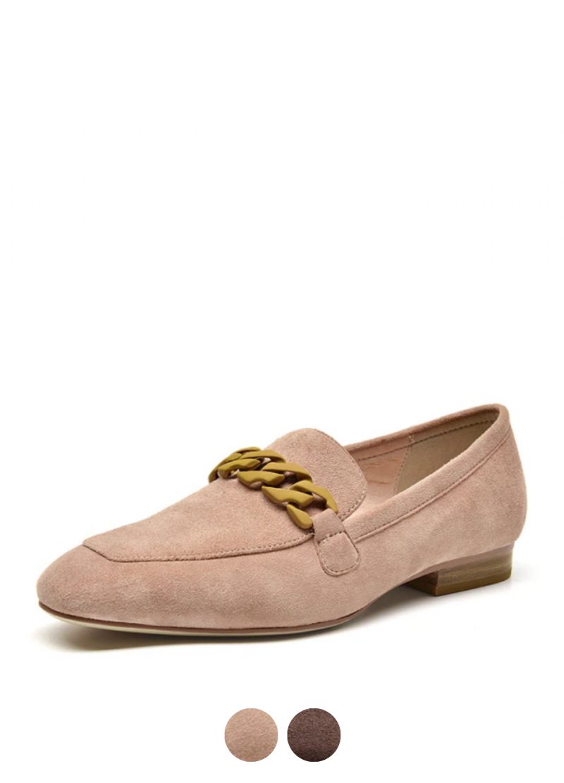 Lorenza Elegant Mocka Loafer Skor För Kvinnor