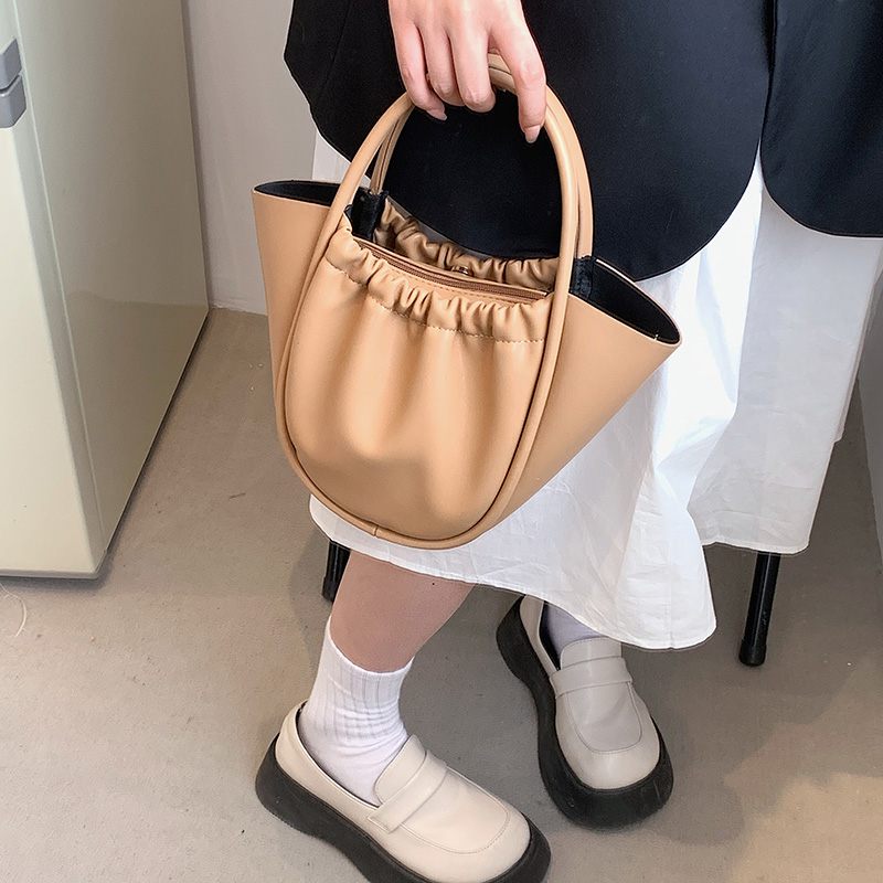 Loreto Handväska I Konstläder För Kvinnor - Beige