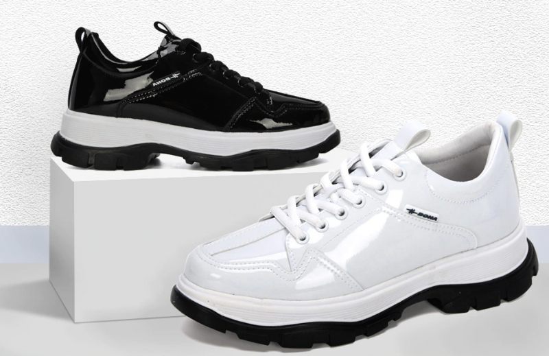 Loreto Sneaker Med Snörning För Kvinnor - Aprikos