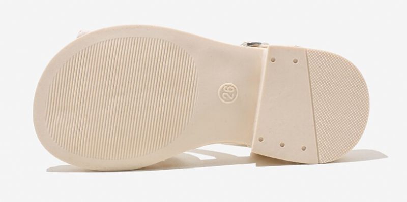 Lorraine Flickklänning Sandal - Beige